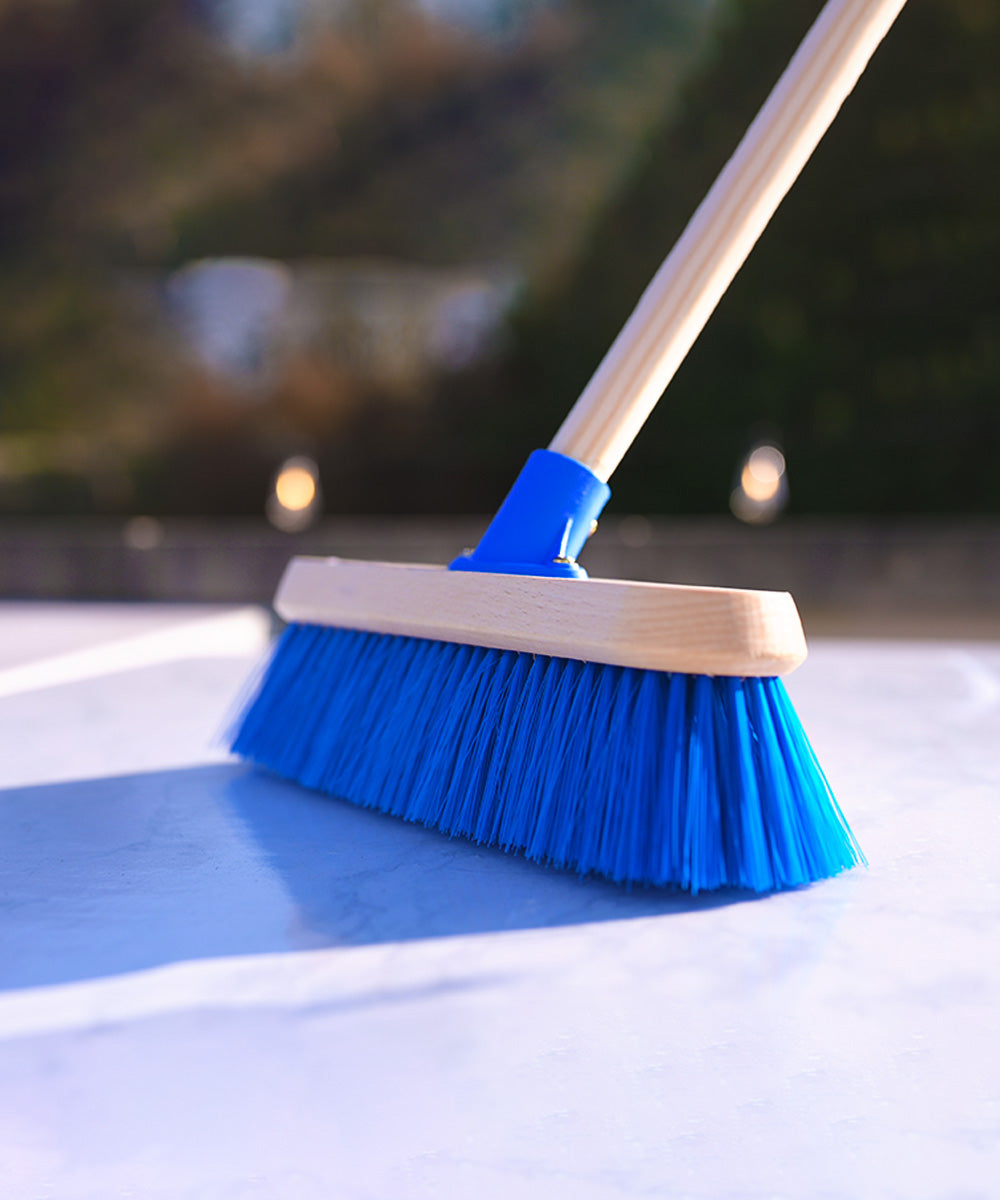 Finest by Hillbrush Household Wooden Broom With Socket & Handle - Soft